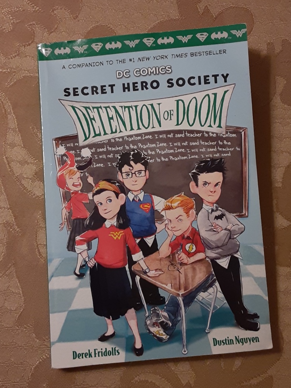 DC Comics Secret Hero Society Detention of Doom Paperback Book